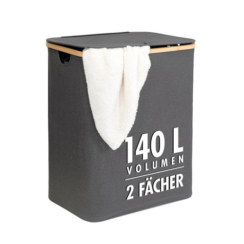 Wäschekorb 140 mit - wäschekorb, 2