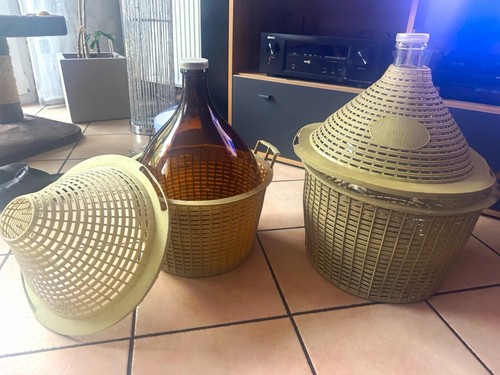 Glasballon demijohn mit - 2,