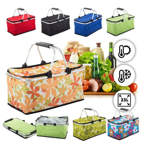 Alu einkaufskorb tasche - alu,
