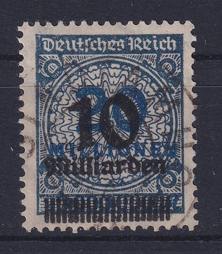 Reich 1923 korbdeckel 10 - 1923,