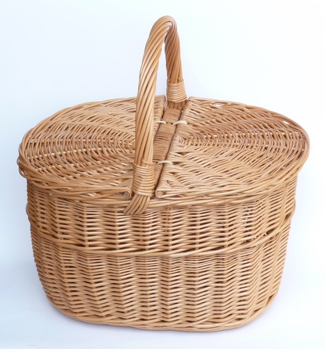 Picknickkorb mit zwei - , deckel