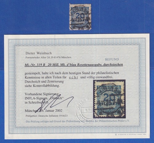Reich 1923 korbdeckel 20 - 1923,