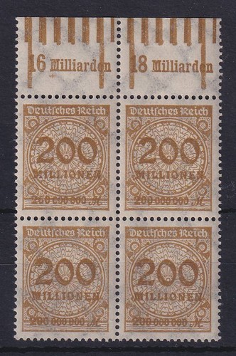 Reich 1923 korbdeckel 200 - dt.,