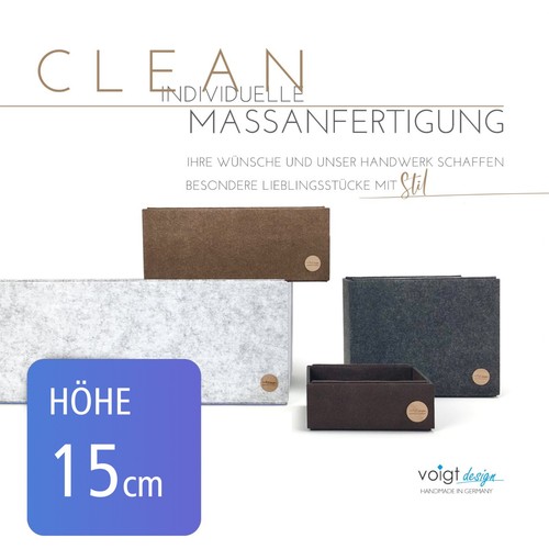 Filzbox höhe ohne - filzbox, cm