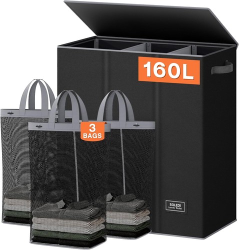 Wäschekorb 160l - wäschekorb,