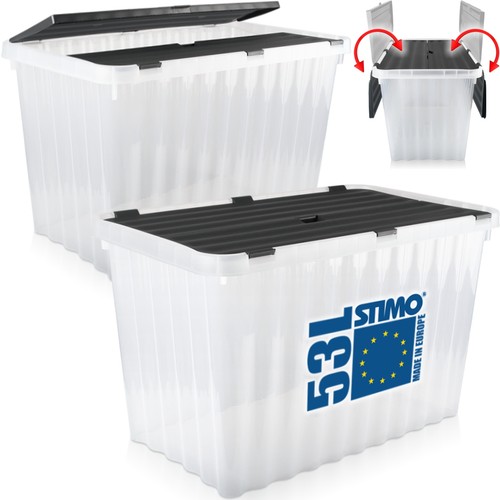 Aufbewahrungsbox 53l deckel - aufbewahrungsbox,