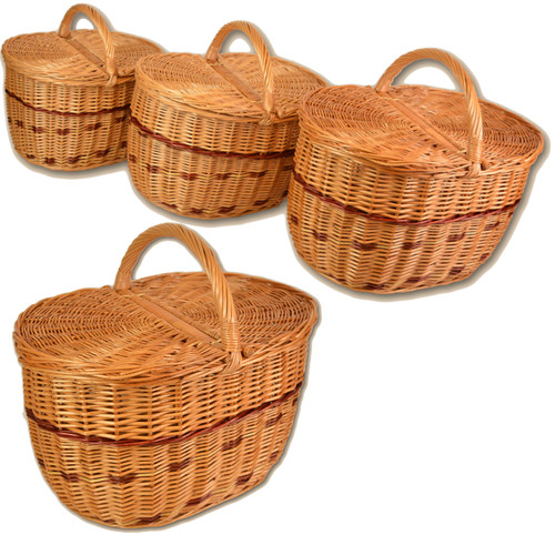 Picknickkorb wikler korb - picknickkorb,