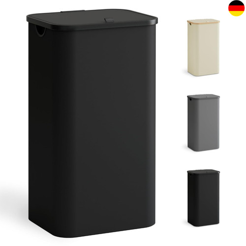 Wäschekorb mit deckel 100l - wäschekorb,