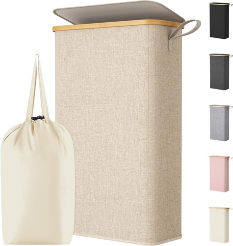 Lifewit 70l wäschekorb - lifewit, schmal